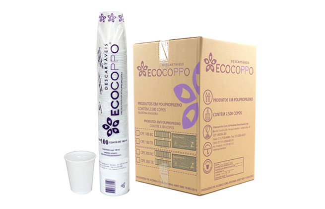 Copo descartável 180ml TR Cx 2500