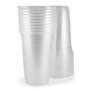 Copo descartável 440ml PP liso 20X50 Cx 1000