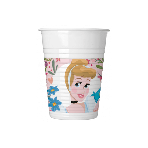 Pack 8 Copos Princesas