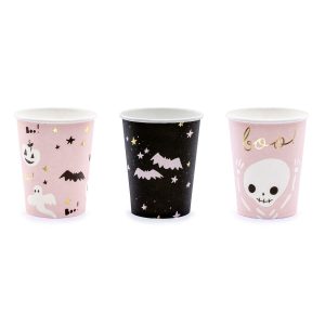 Conj. 6 Copos Halloween
