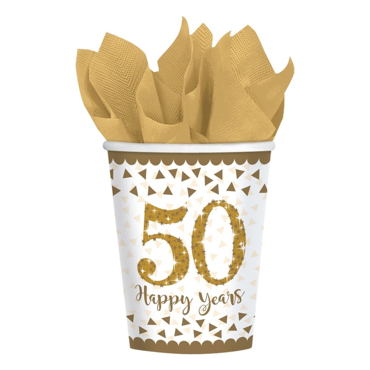 Conj. 8 Copos 50 Anos