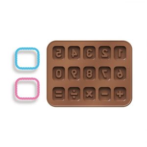 Conjunto de Formas para Bombons e Corta Massas Números
