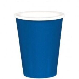 Pack 8 Copos Azul Royal