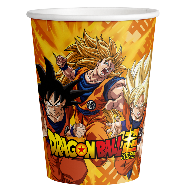 Pack 8 Copos Dragon Ball