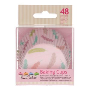 Pack C/ 48 Forminhas Motivos Penas
